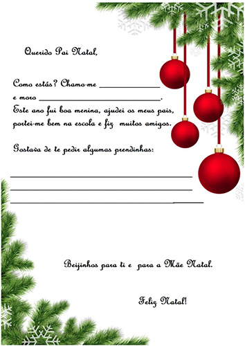 Carta ao Pai Natal (menina) (pdf 03) Carta ao Pai Natal (menina)