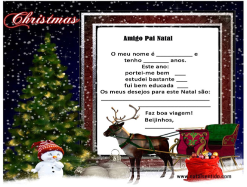 Carta ao Pai Natal (menina) (pdf 02) Carta ao Pai Natal (menina)