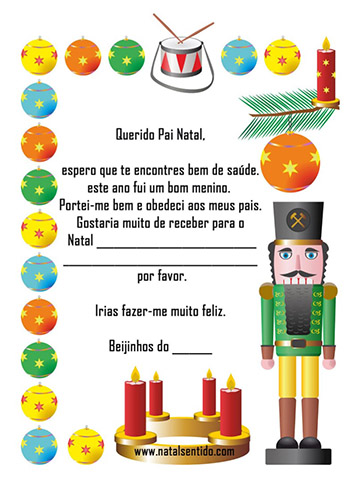 Carta ao Pai Natal (menino) (pdf 01) Carta ao Pai Natal (menino)