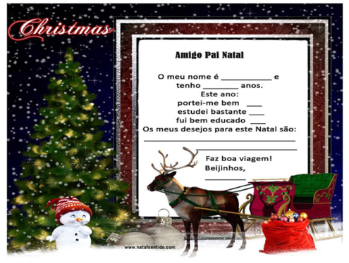 Carta ao Pai Natal (menino) (pdf 02) Carta ao Pai Natal (menino)
