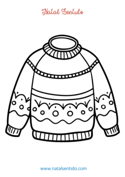Camisola de Natal (pdf 01) Camisola de Natal