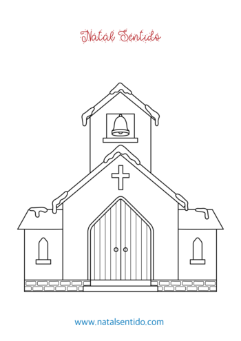 Igreja com neve (pdf 03) Igreja com neve