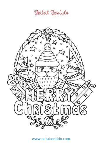 Merry Christmas - Pai Natal (pdf 08) Merry Christmas - Pai Natal