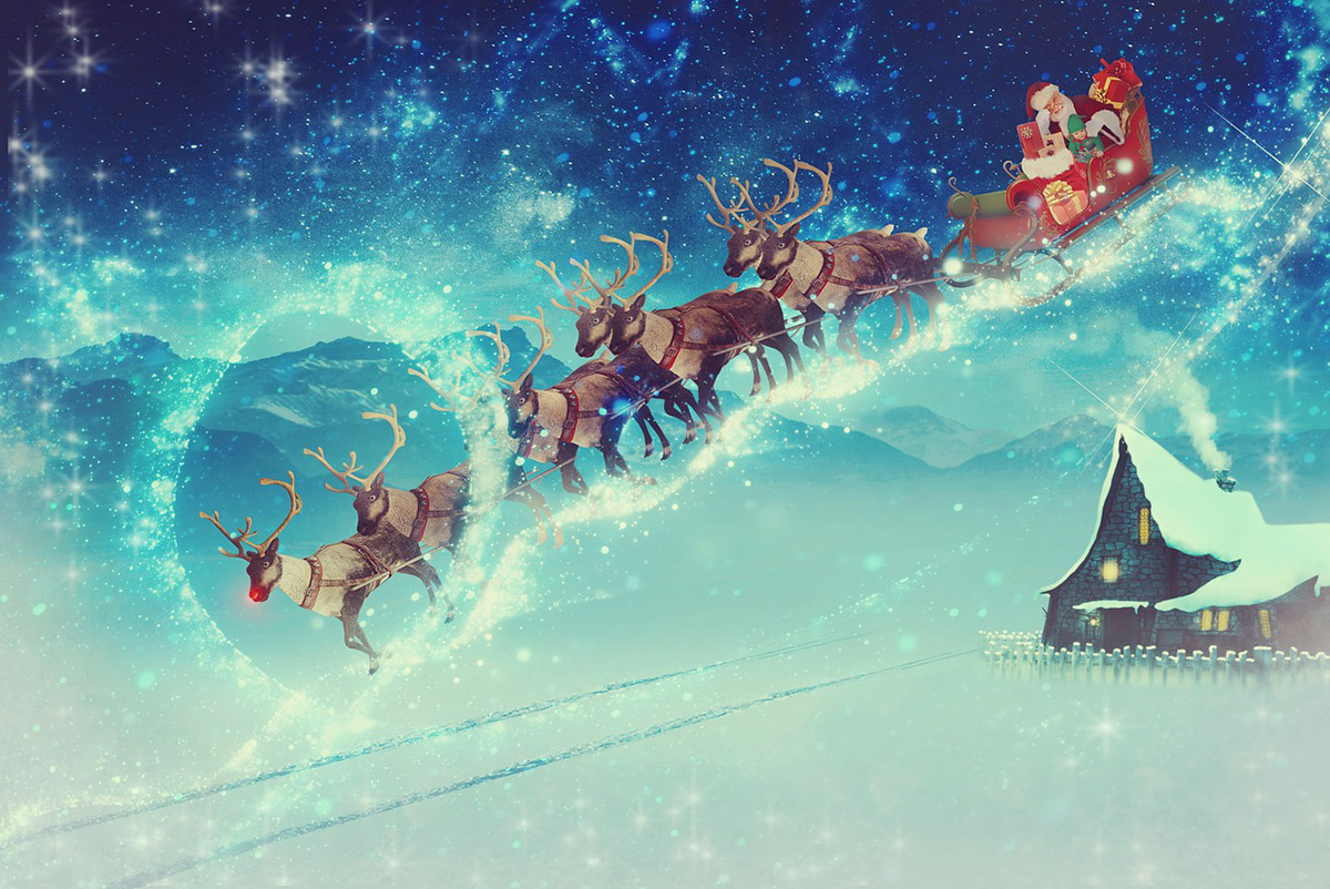 Lenda das Renas do Pai Natal, as oito mais uma especial Lenda das Renas do Pai Natal, as oito mais uma especial