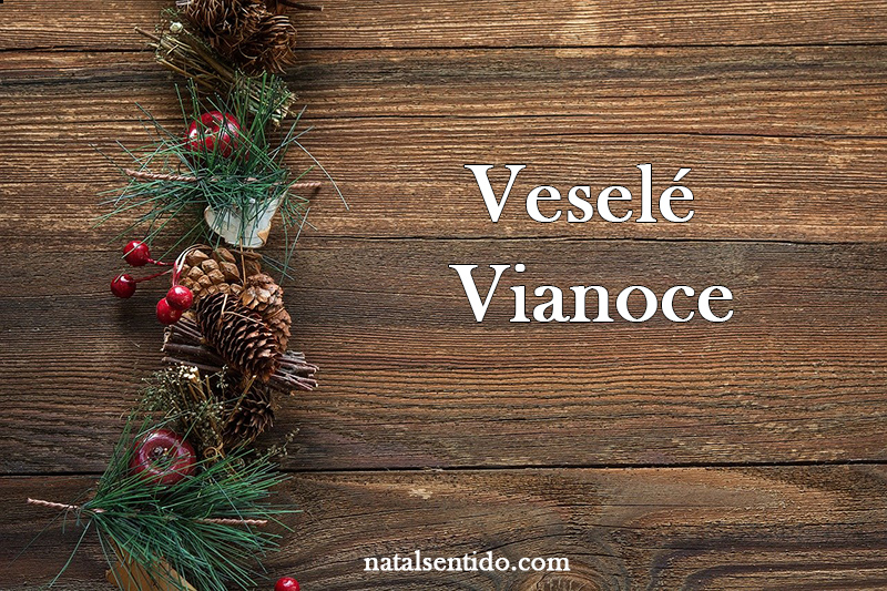 Feliz Natal em Eslovaco