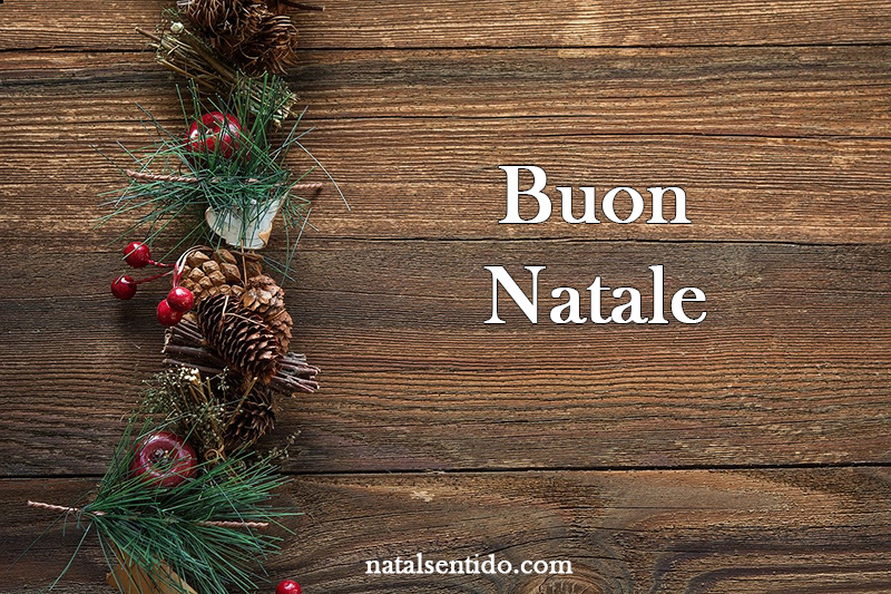 Feliz Natal em Italiano