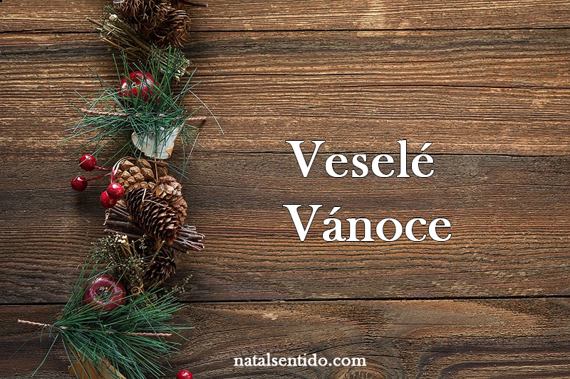 Feliz Natal em Tcheco