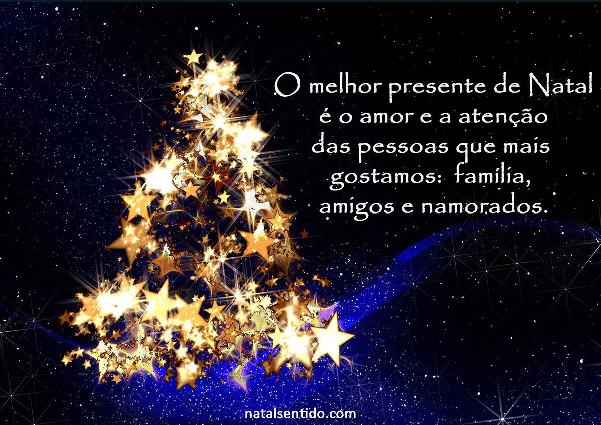 O melhor presente de Natal O melhor presente de Natal