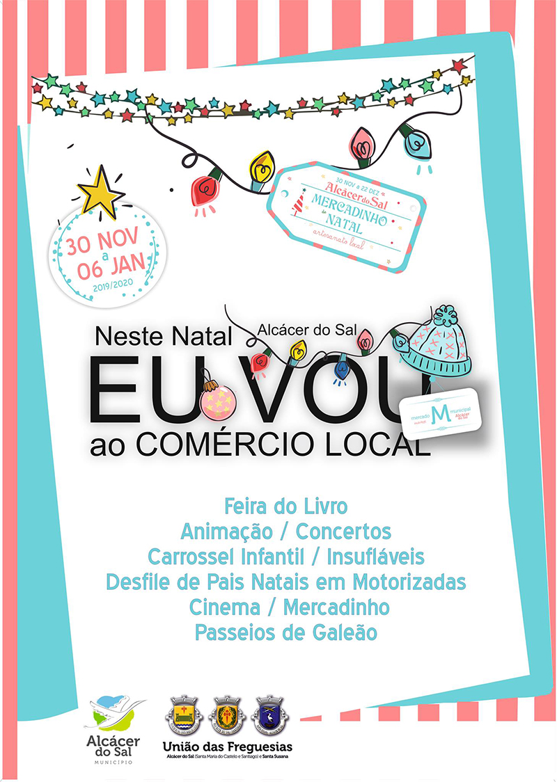 Neste Natal eu vou ao Comércio Local