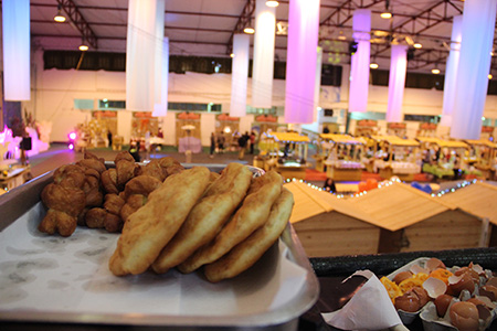 Filhós no Mercado de Sabores de Natal