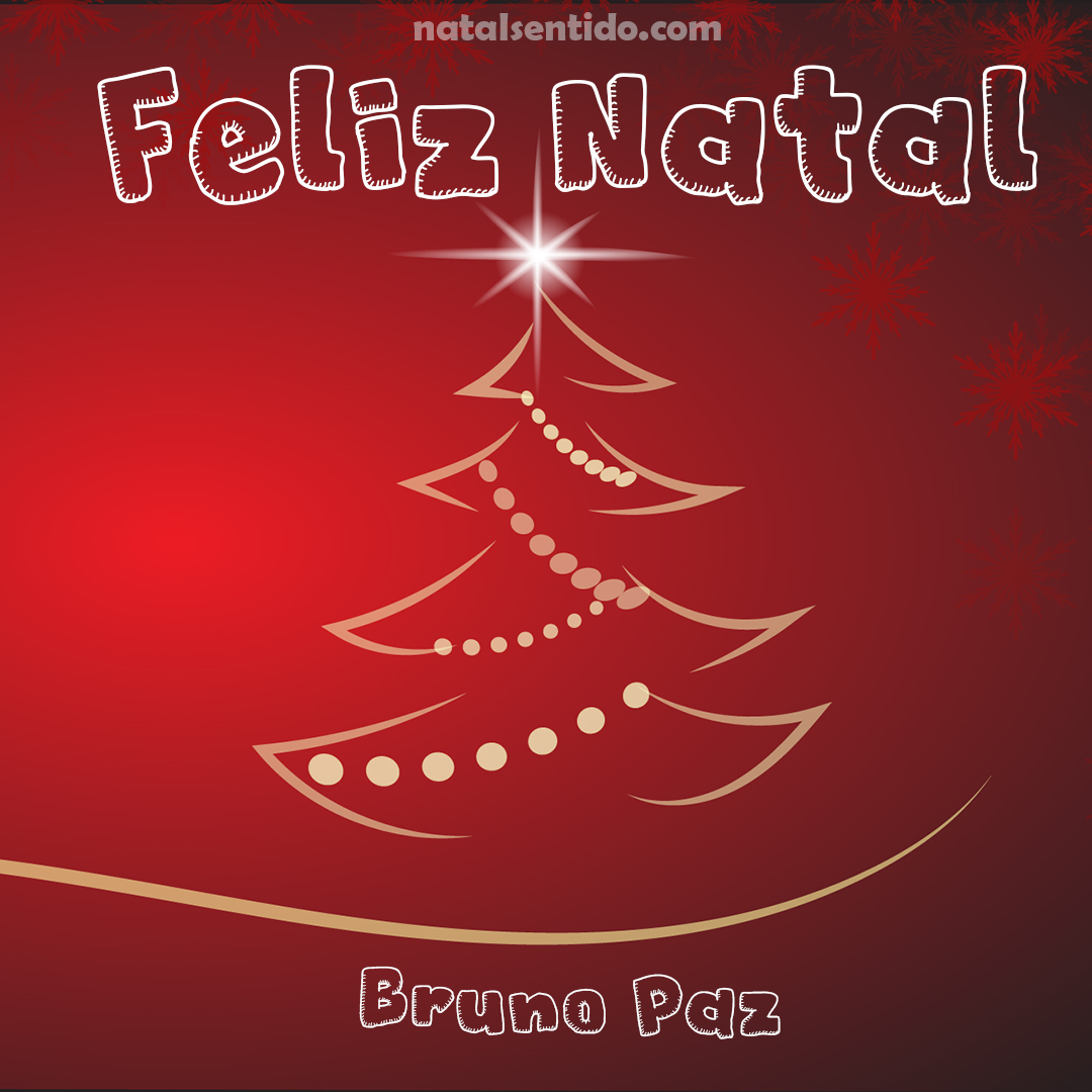 Postal de Feliz Natal com nome Bruno Paz (imagem 03) Postal de Feliz Natal com nome Bruno Paz (imagem 03)