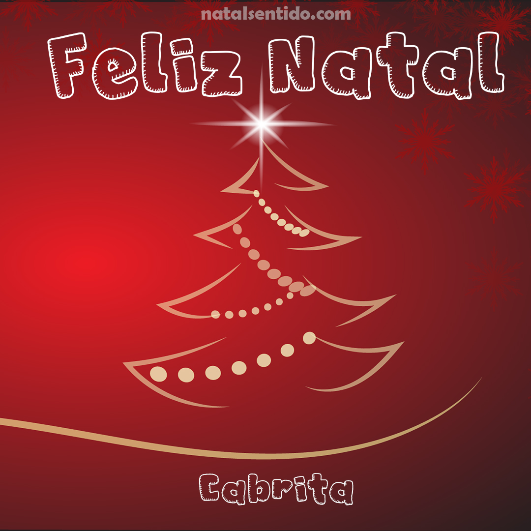 Postal de Feliz Natal com nome Cabrita (imagem 03) Postal de Feliz Natal com nome Cabrita (imagem 03)