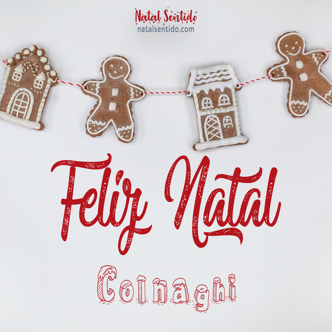 Postal de Feliz Natal com nome Colnaghi (imagem 04) Postal de Feliz Natal com nome Colnaghi (imagem 04)