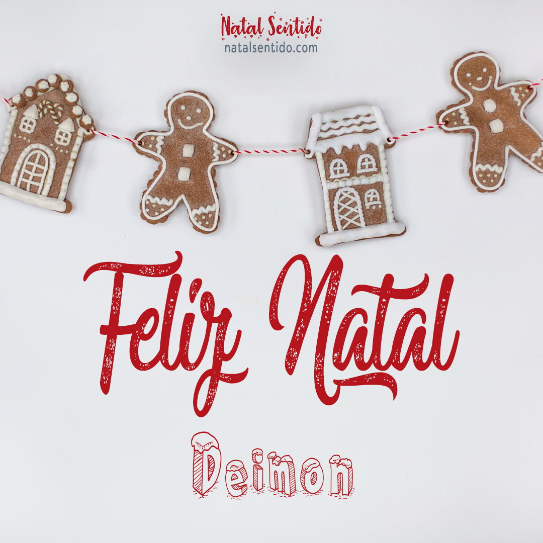 Postal de Feliz Natal com nome Deimon (imagem 04) Postal de Feliz Natal com nome Deimon (imagem 04)