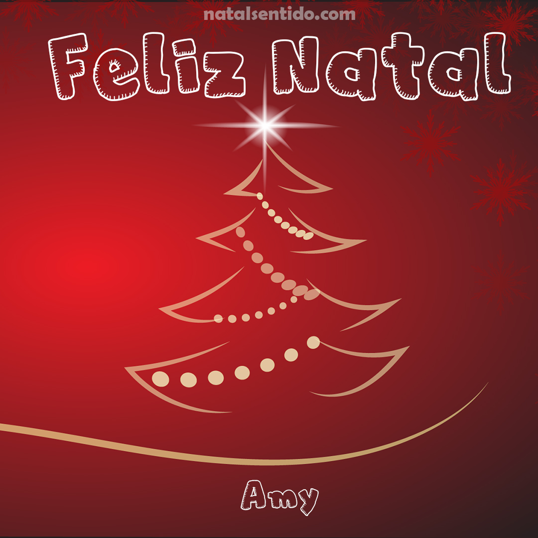 Postal de Feliz Natal com nome Amy (imagem 05) Postal de Feliz Natal com nome Amy (imagem 05)