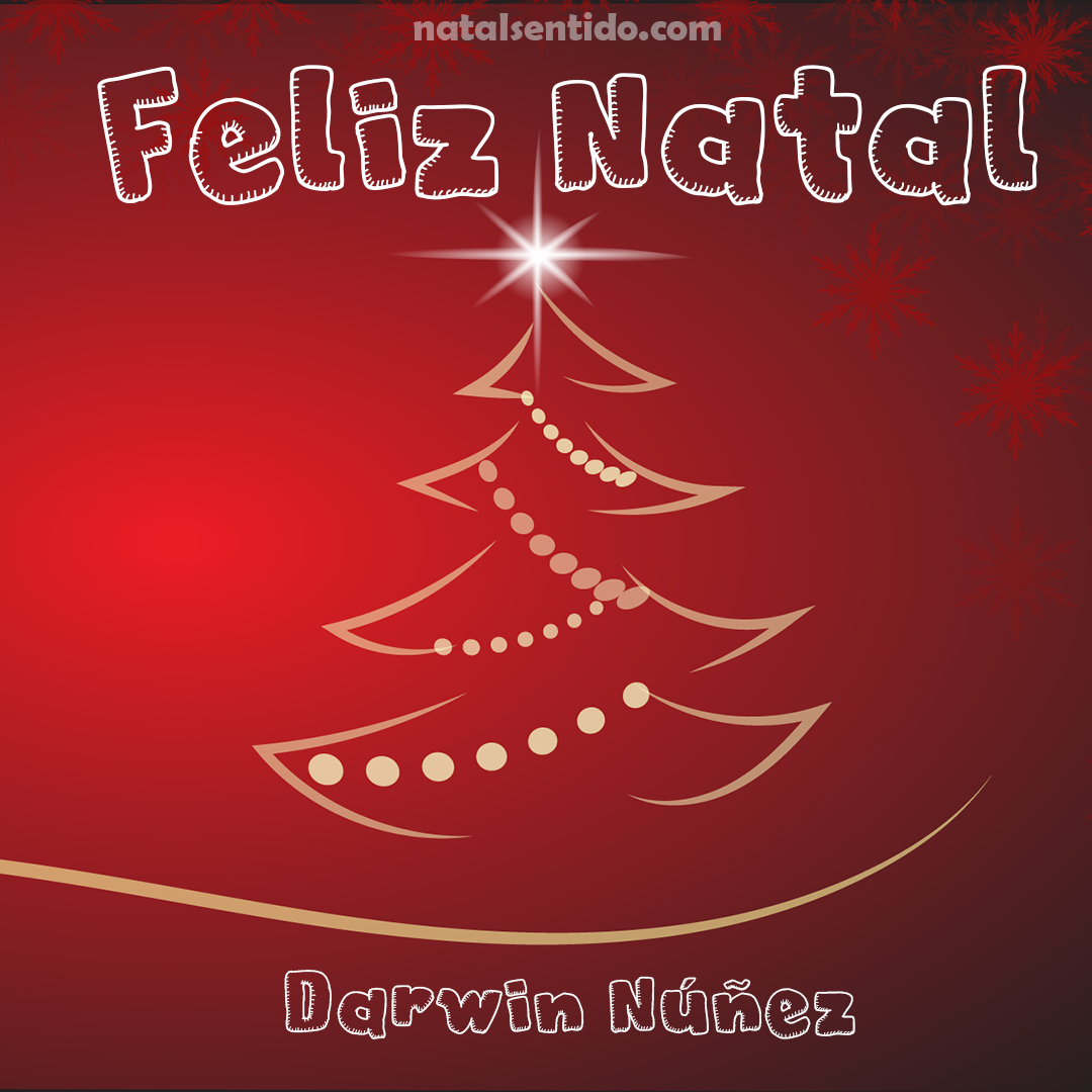 Postal de Feliz Natal com nome Darwin Núñez (imagem 05) Postal de Feliz Natal com nome Darwin Núñez (imagem 05)