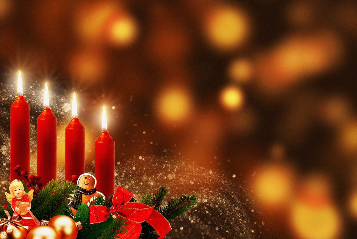 Símbolos de Natal, a coroa do Advento